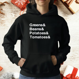 Greens beans potato tomato T-Shirt
