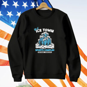 Parks and Recreation visit ice town sports complex in Partridge Minnesota T-Shirt