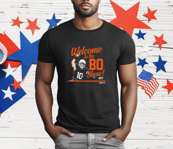 Bo Nix Welcome to the Bo Show T-Shirt