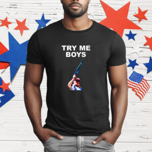 Carl Niehaus Try Me Boys T-Shirt