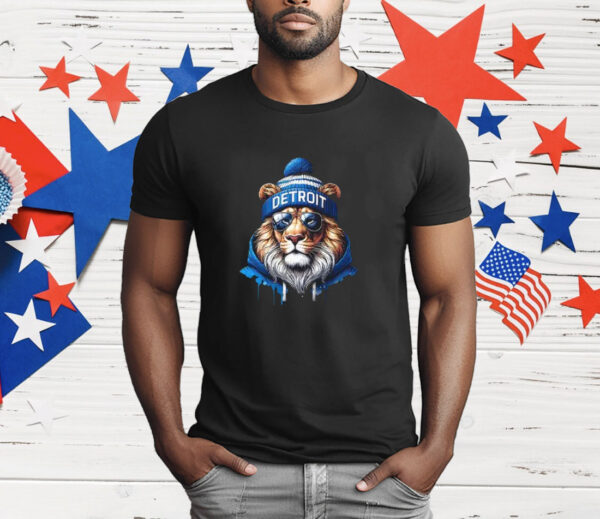 Cool Lions Detroit Football T-Shirt