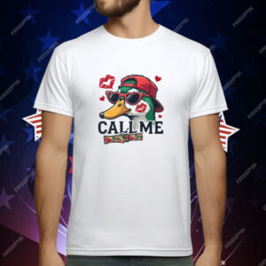 Call Me Valentine Mallard Duck T-Shirt