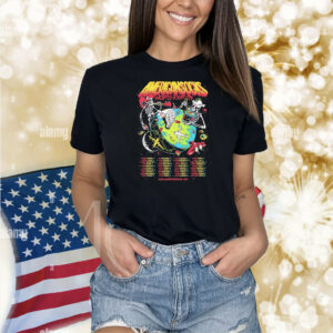 American Socks Summer World Tour 2024 Dates Skeleton Shirt