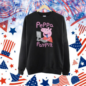 Cartoon Pay Pig Shirt