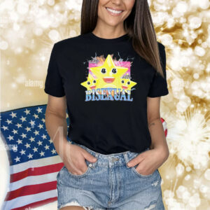 Hardcore Bisexual I Am Attracted To Women And Like Three Men Stars Shirt