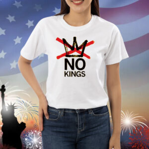 No Kings Logo Gold Shirt