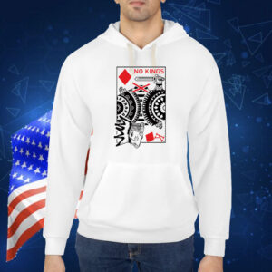 No Kings Playing Card Illustration Shirt