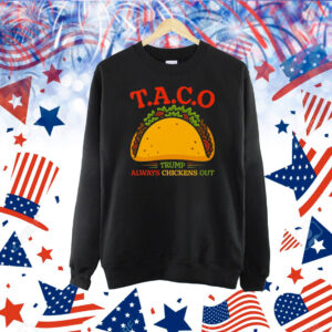T.A.C.O Trump Always Chickens Out Shirt