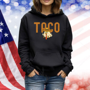 Taco Trump Always Chickens Out Shirt