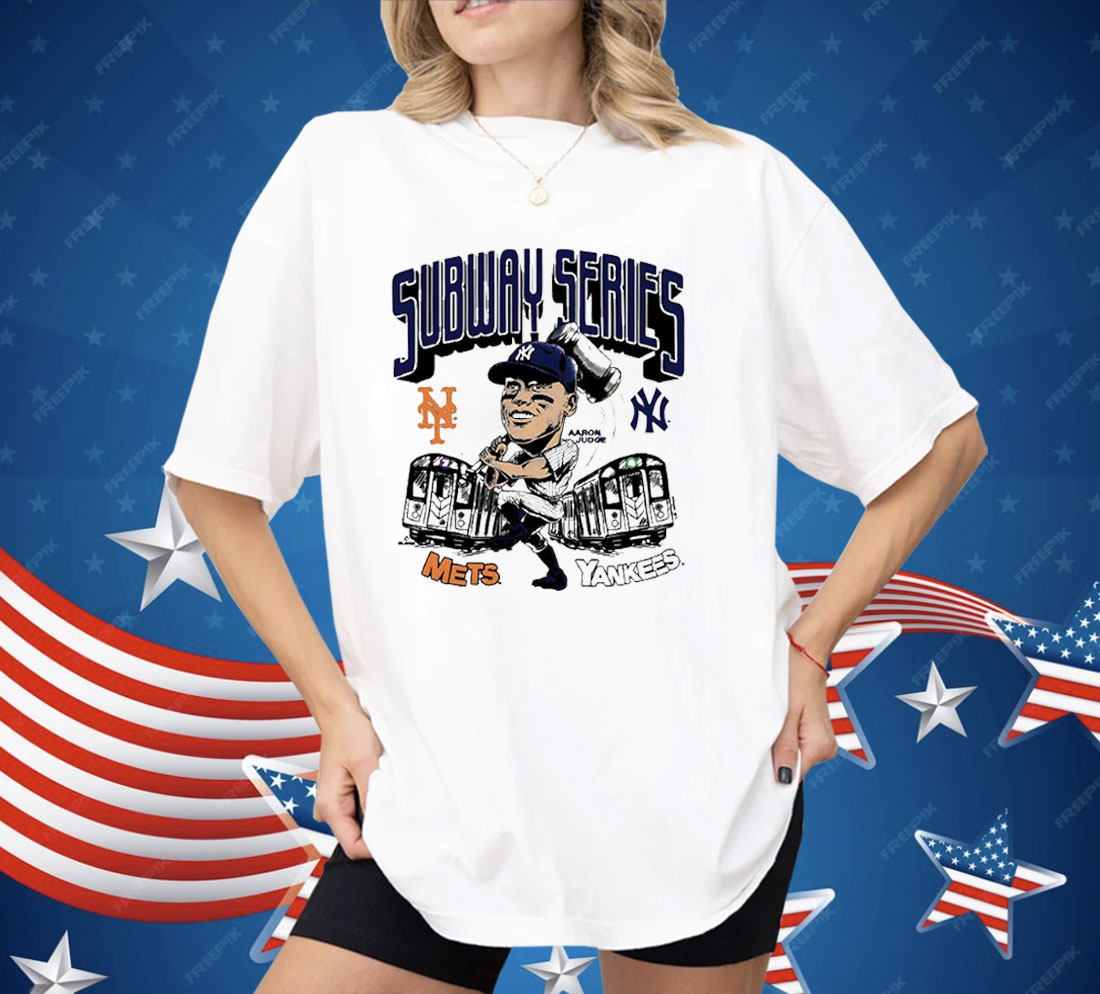 Aaron Judge New York Yankees 2025 Subway Series Shirt