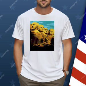 Alex Caruso’s Head On Every Spot On Mount Rushmore A Shirt