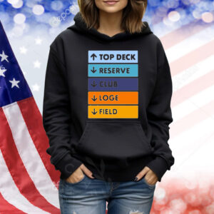 Aracely Top Deck Reserver Club Loge Field Shirt