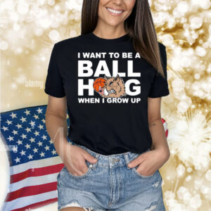 Arkansas Razorbacks I Want To Be A Ball Hog When I Grow Up Shirt