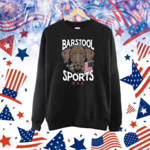 Barstool Sports Dog USA Pocket Shirt