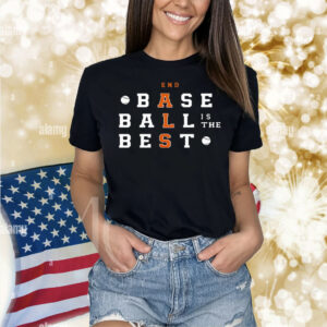 Baseball Is The Best End ALS Shirt