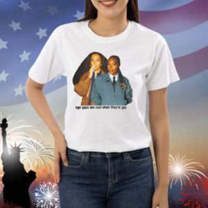 Bug Girl Age Gaps Are Cool When They're Gay Shirt