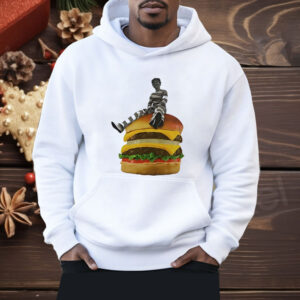 Burger Break Stripes On A Stack Shirt