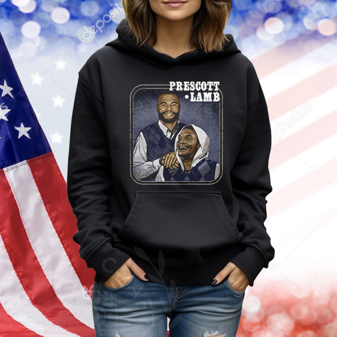 Dak Prescott And CeeDee Lamb Dallas Cowboys Step Brothers Shirt