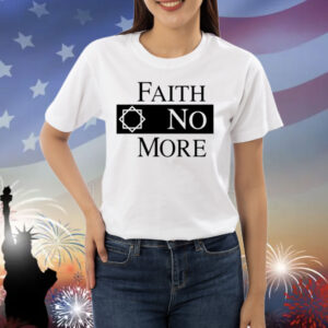 Faith No More Classic Logo White Shirt