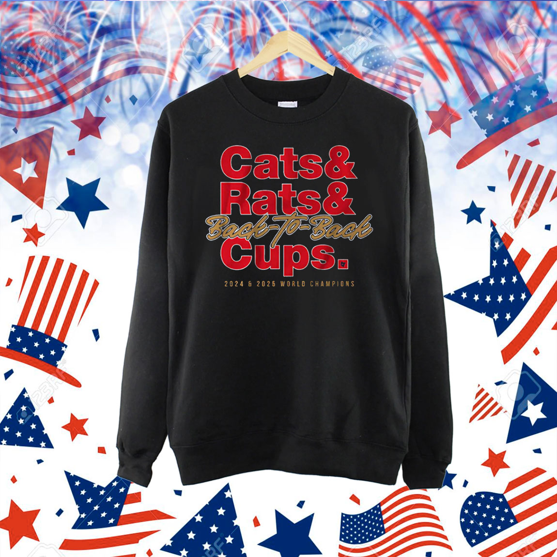 Florida Hockey Cats & Rats & Back-to-Back Cups Shirt