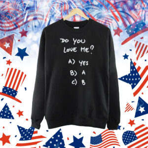 Franco Mastantuono Wearing Do You Love Me Shirt