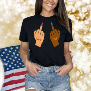 Fuck Ice Middle Fingers Protect Immigrants Anti Ice Shirt