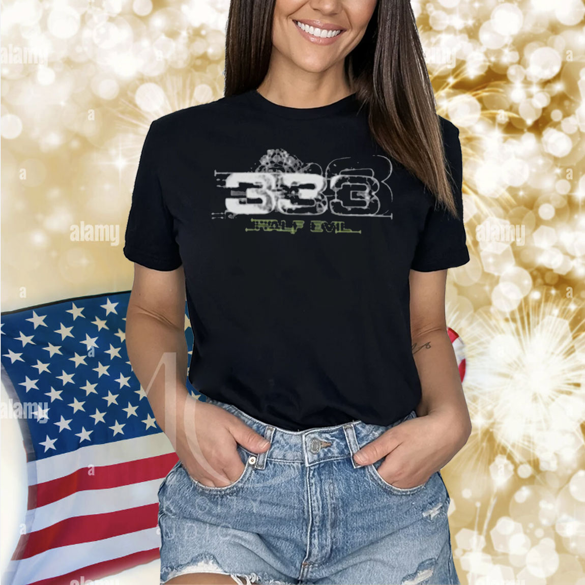 Half Evil 333 Blueprint Shirt