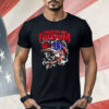 Hooked On Freedom Fish Shirt