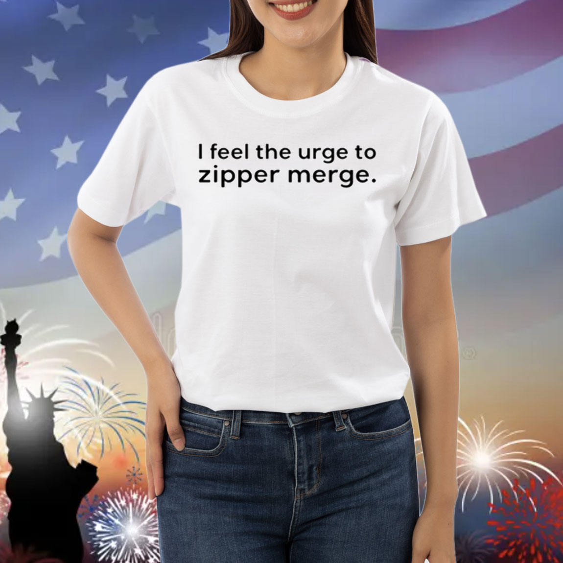 I Feel The Urge To Zipper Merge Shirt