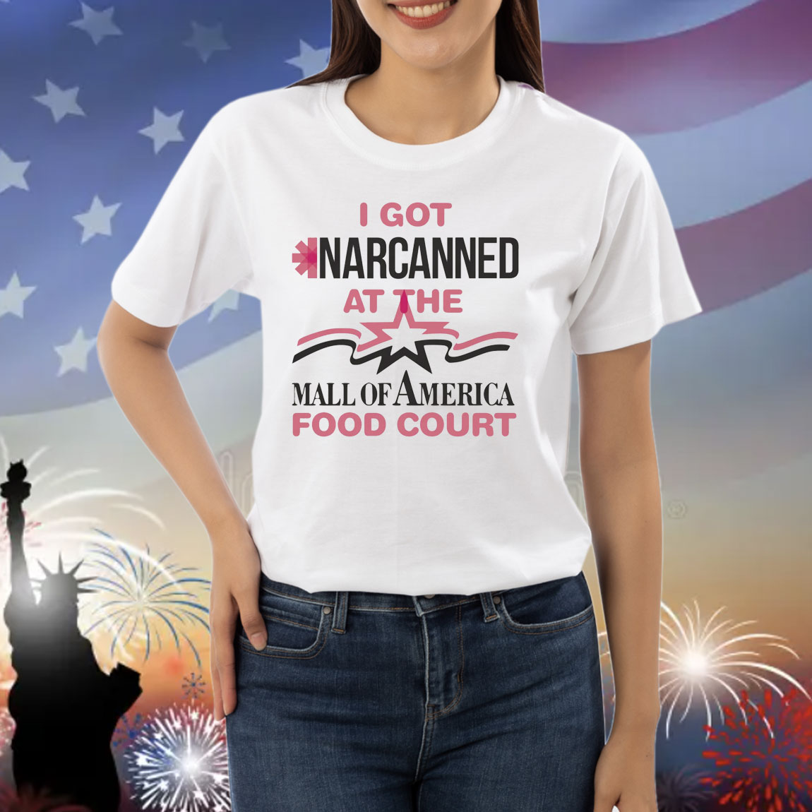 I Got Narcanned At The Mall Food Court Shirt