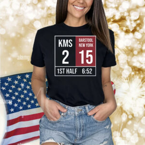 Kirk Comeback KMS 2 Barstool New York 15 1st Half Shirt