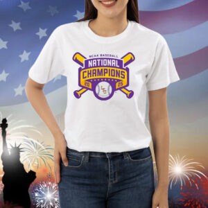 LSU Baseball 2025 National Champions Logo Shirt