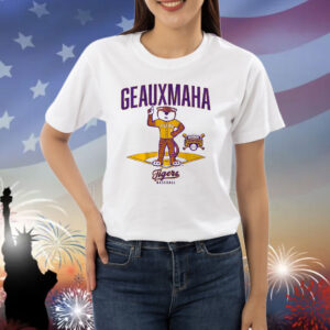 LSU Baseball 2025 National Champions Mascot Diamond Shirt