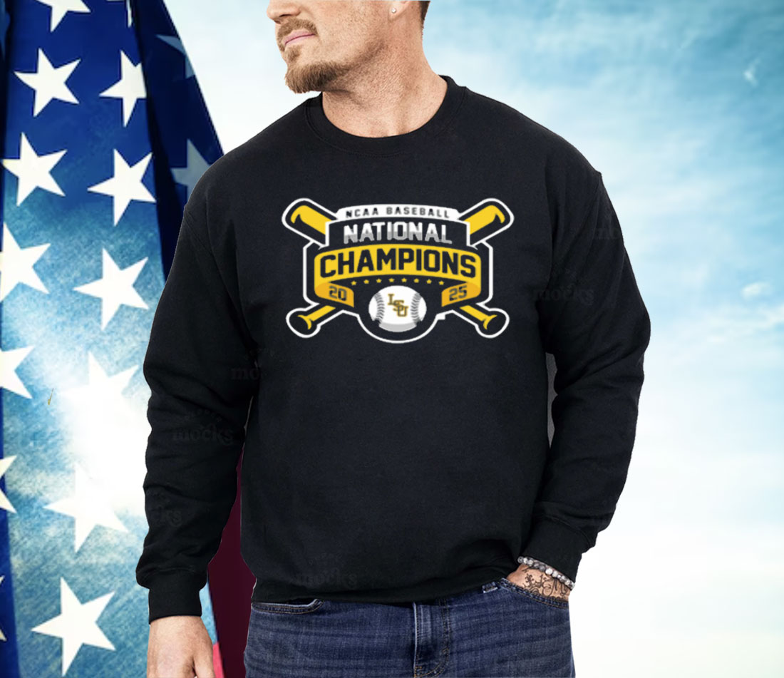LSU Tigers Baseball National Champs 2025 Shirt