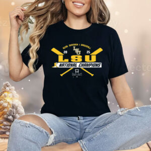 LSU Tigers Baseball National Champs 2025 MCWS Title Shirt