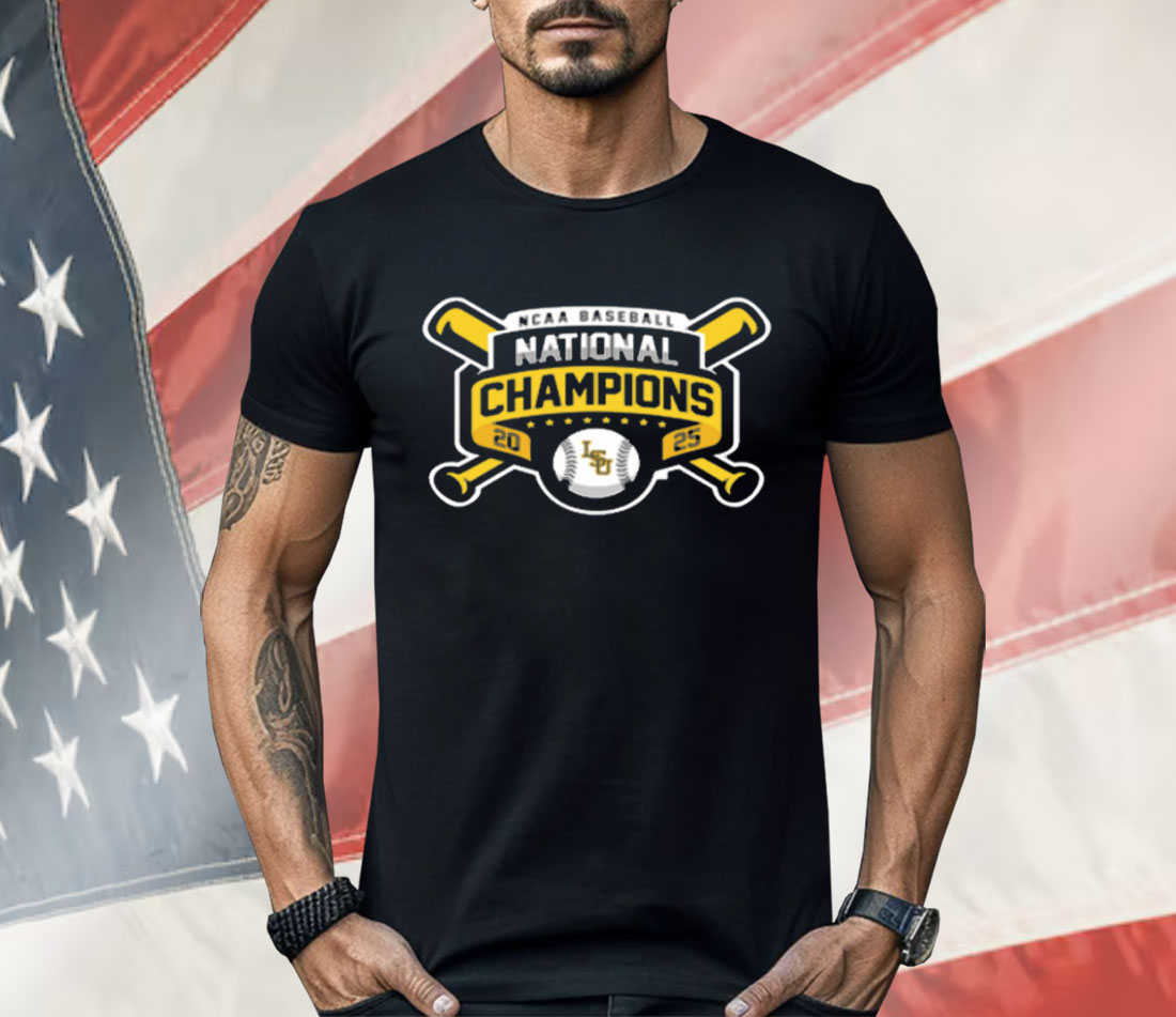 LSU Tigers Baseball National Champs 2025 Shirt