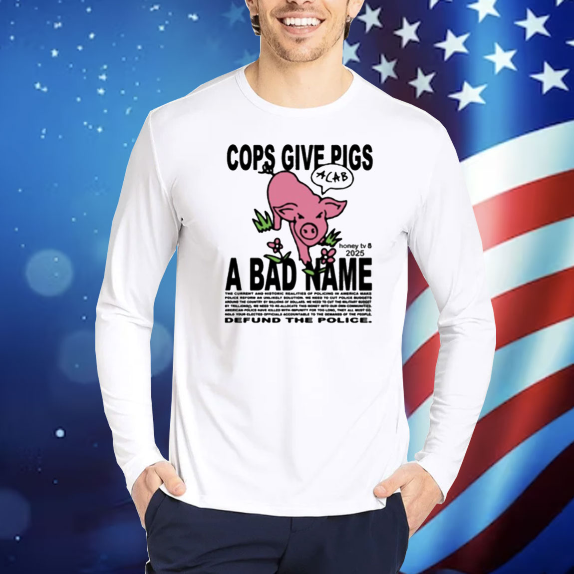 Limted Cops Give Pigs A Bad Name Shirt