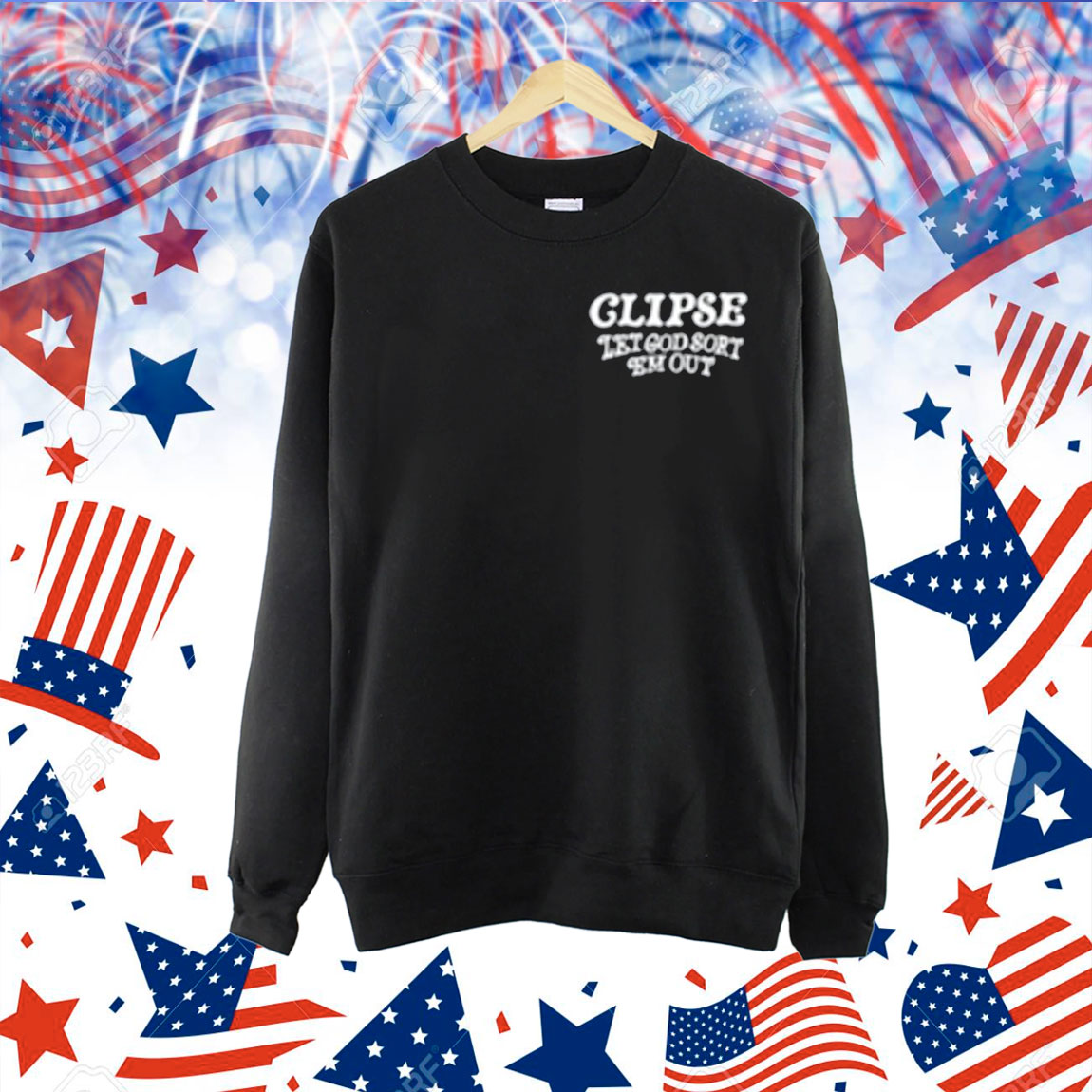 Limted Verdy X Clipse Let God Sort Em Out Shirt