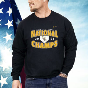 Lsu Tigers Nike 2025 Baseball National Champions Shirt