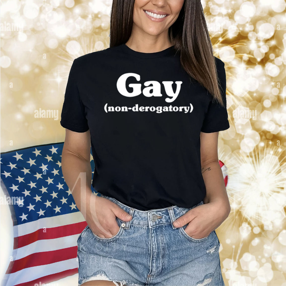 Macdoesit Wearing Gay Non-Derogatory Shirt