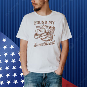 Madison Marilla Found My Cowboy Sweetheart Shirt