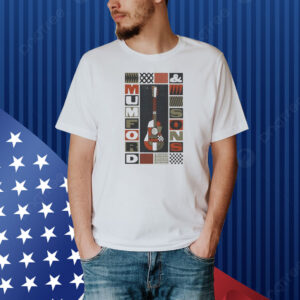 Mumford & Sons Jun 17, 2025 Noblesville, IN. Ruoff Music Center Guitar Shirt