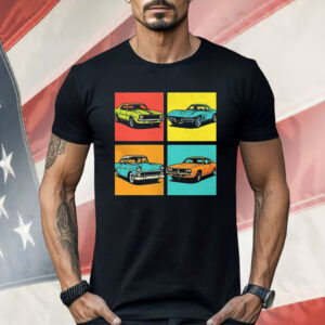 Muscle Cars Pop Art Shirt