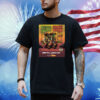 Official Voodoo Glow Skulls & Authority Zero Jun 18 2025 Jannus Live Cowboy Skeleton Shirt