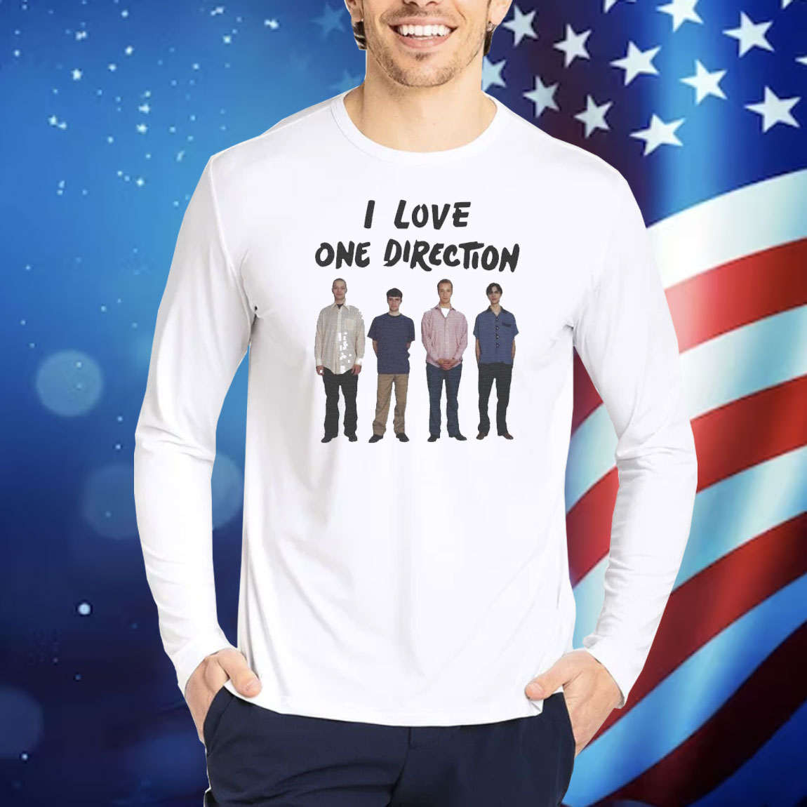 Official Weezer Parody I Love One Direction Shirt