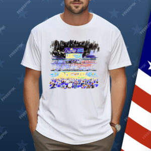 Oklahoma City Thunder Indiana Pacers Stadium Art Shirt