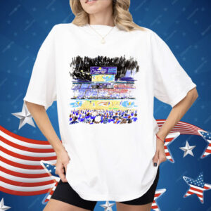 Oklahoma City Thunder Indiana Pacers Stadium Art Shirt