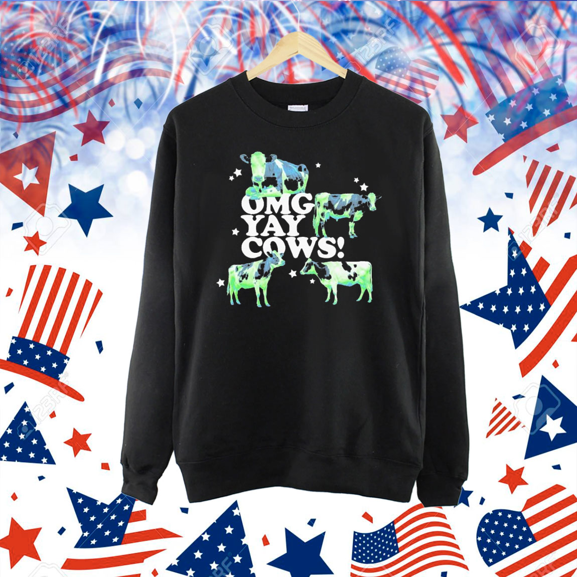 Omg Yay Cows Shirt