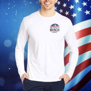 Red White And Busch Light Trump Hotter Than A Hoochie Coochie Shirt