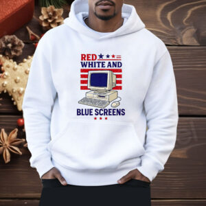 Red White And Blue Screens Shirt